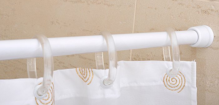 Штанга для шторы в ванную | Как установить штангу для шторы