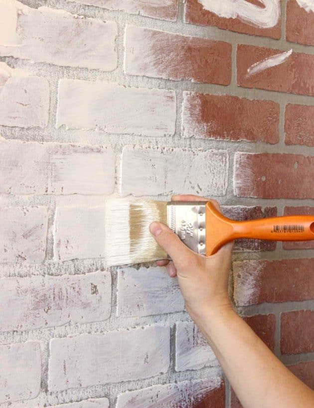 Чем и как покрасить кирпич (кирпичную стену) | Инструменты для покраски кирпича