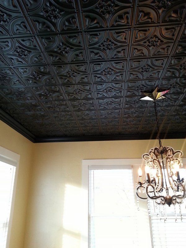 Можно ли красить любую потолочную плитку?