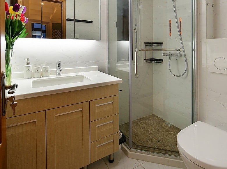 Полки, мебель и другие аксессуары | Как обустроить маленькую ванную комнату
