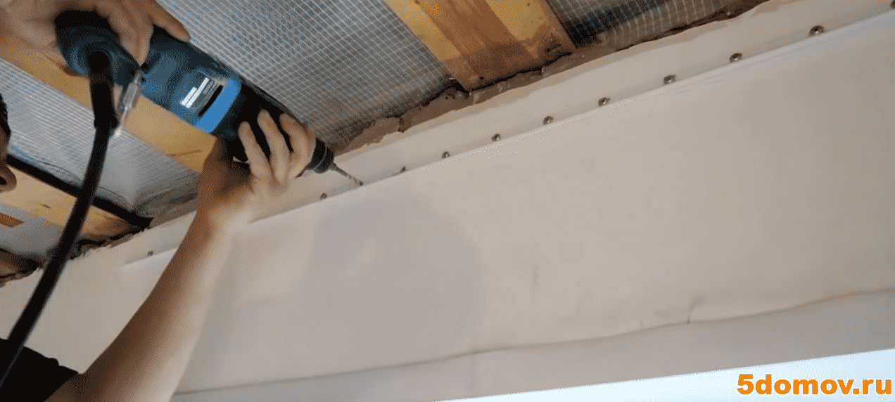 Установка тканевого натяжного потолка (клипсовым креплением) | Установка тканевых натяжных потолков: пошаговая инструкция монтажа своими руками