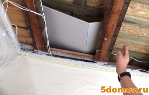 Как установить шумоизоляцию потолка под натяжной потолок — пошаговые инструкции