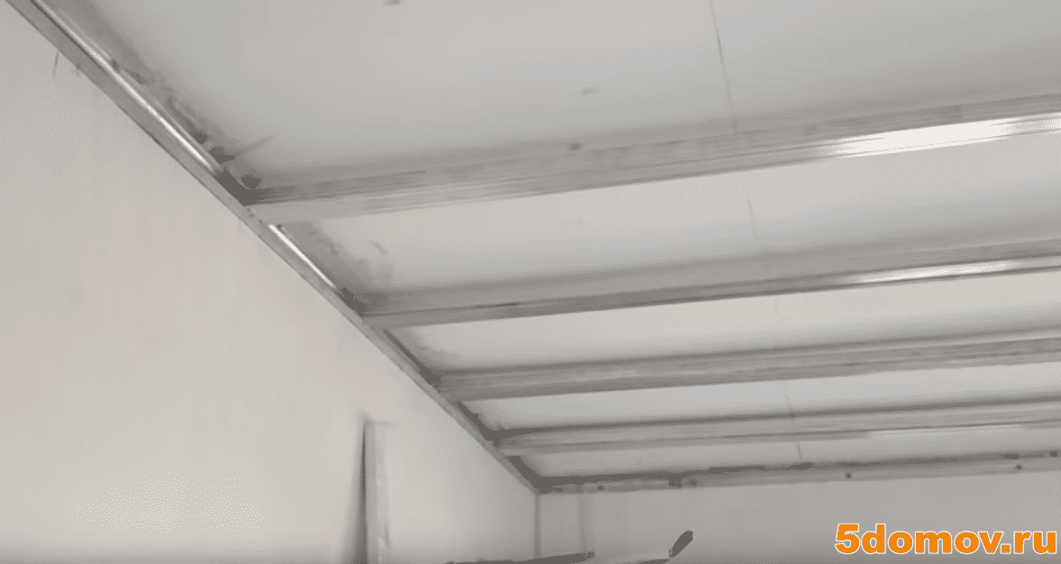 Как сделать потолок из гипсокартона своими руками
