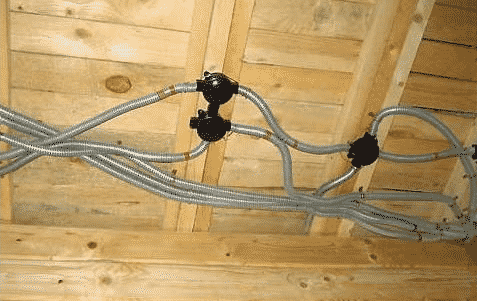 Монтаж электрической проводки в гофре — требования | Как протянуть кабель в гофру с проволокой и без проволоки